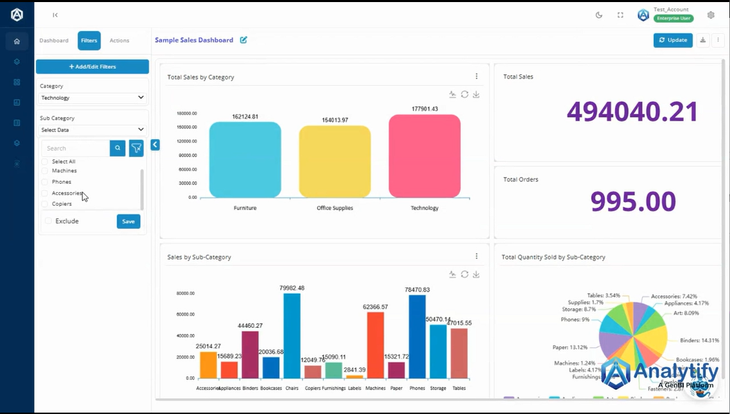 How to Create Dependent Filters in Smart Dashboard